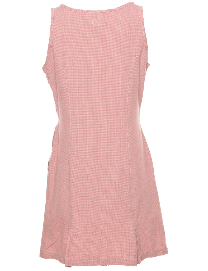 Calvin Klein Dogtooth Checks Dress - M