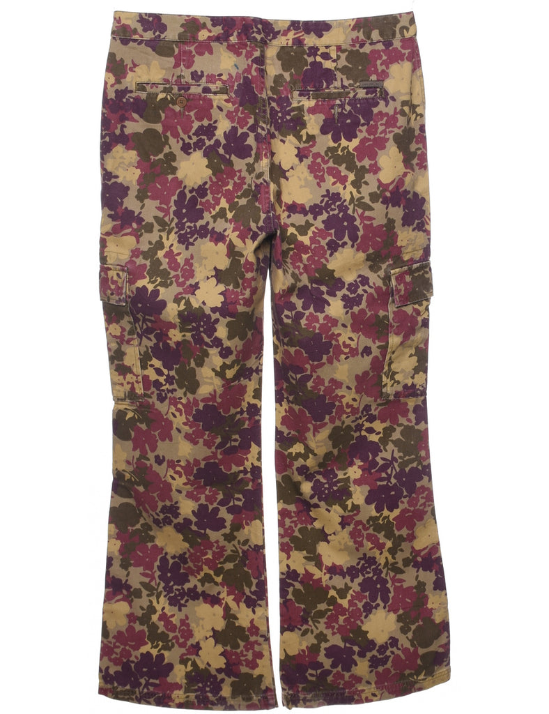 Calvin Klein Floral Trousers - W34 L30