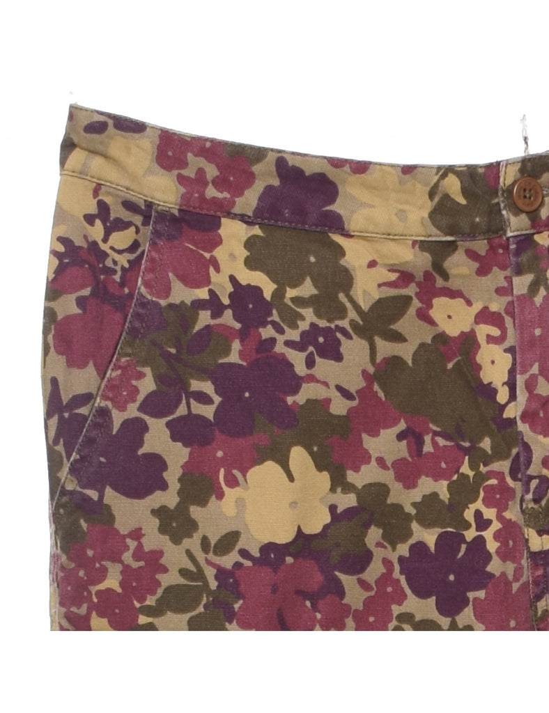 Calvin Klein Floral Trousers - W34 L30