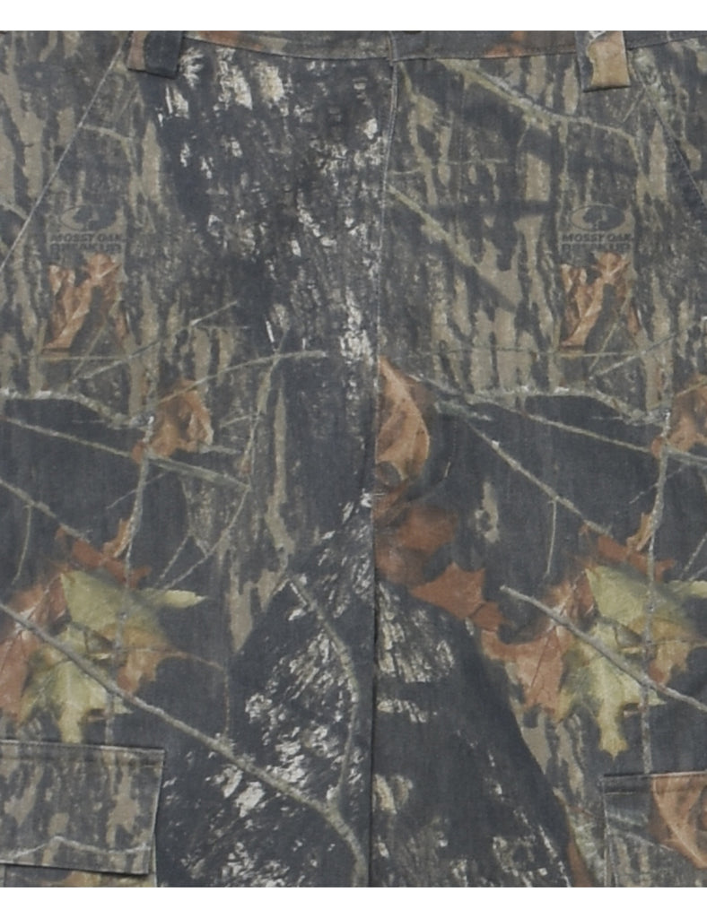 Camouflage Print Cargo Pants - W28 L30
