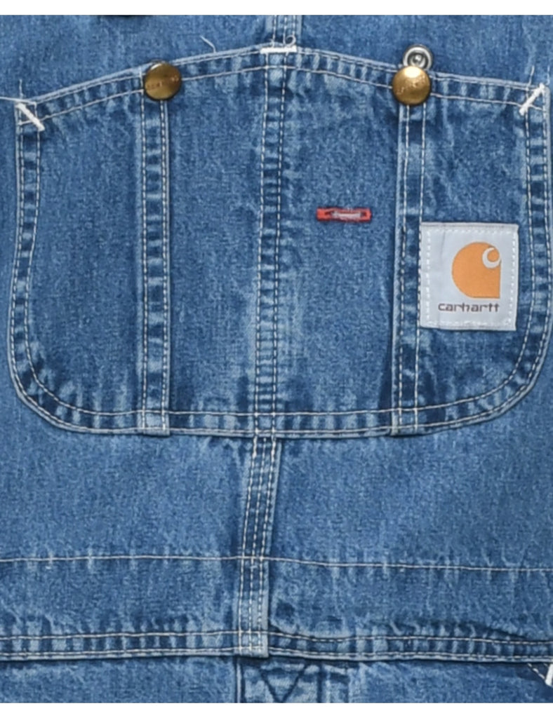 Carhartt Medium Wash Dungarees - W33 L29