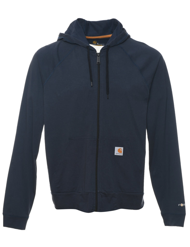 Carhartt Navy Hoodie - M