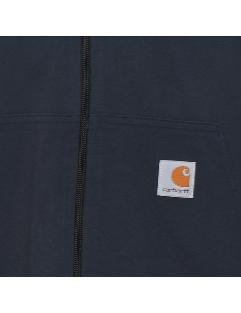 Carhartt Navy Hoodie - M