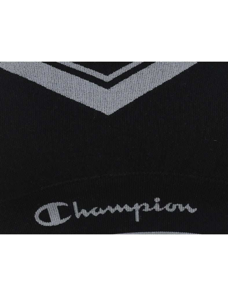 Champion Black Sports Bra - S