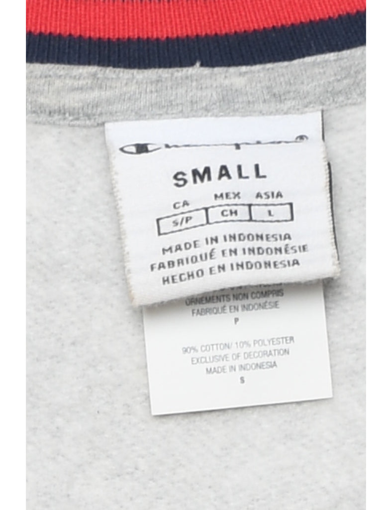 Champion Cropped Printed Sweatshirt - S