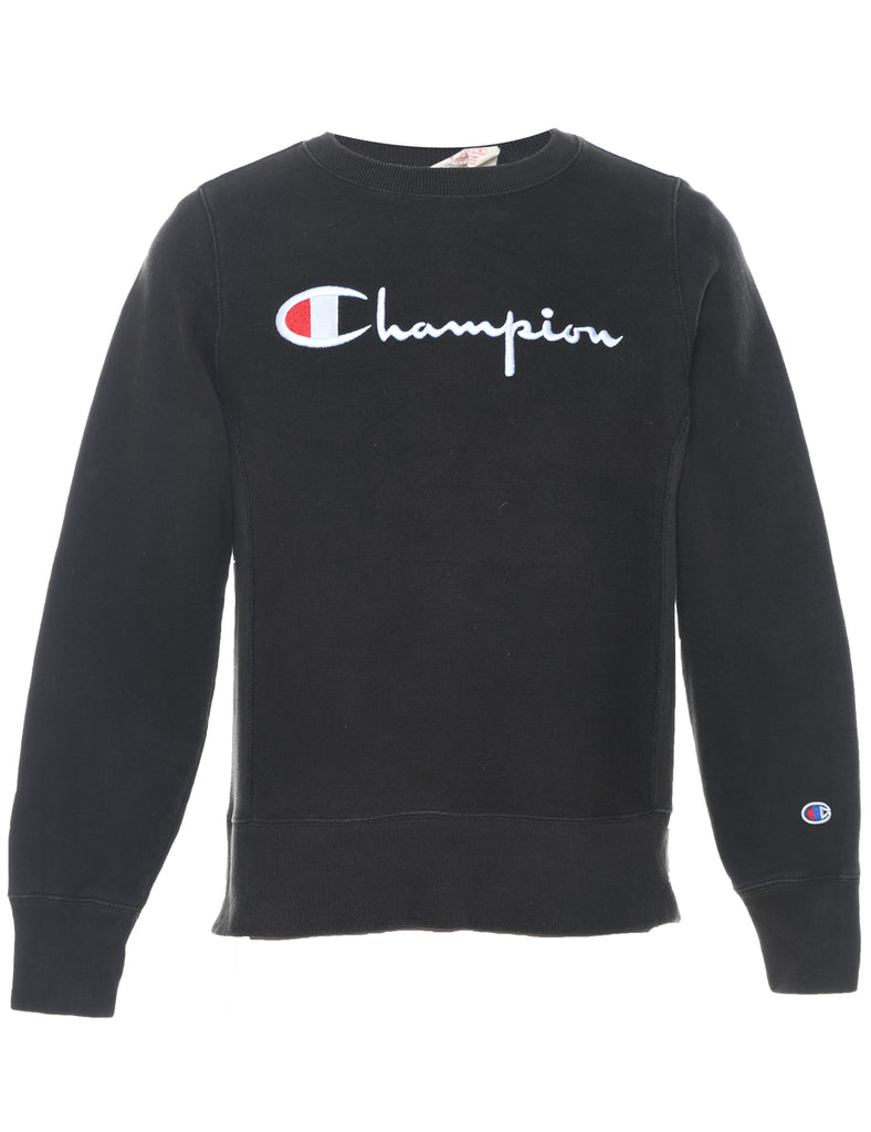 Champion Embroidered Printed Sweatshirt - S