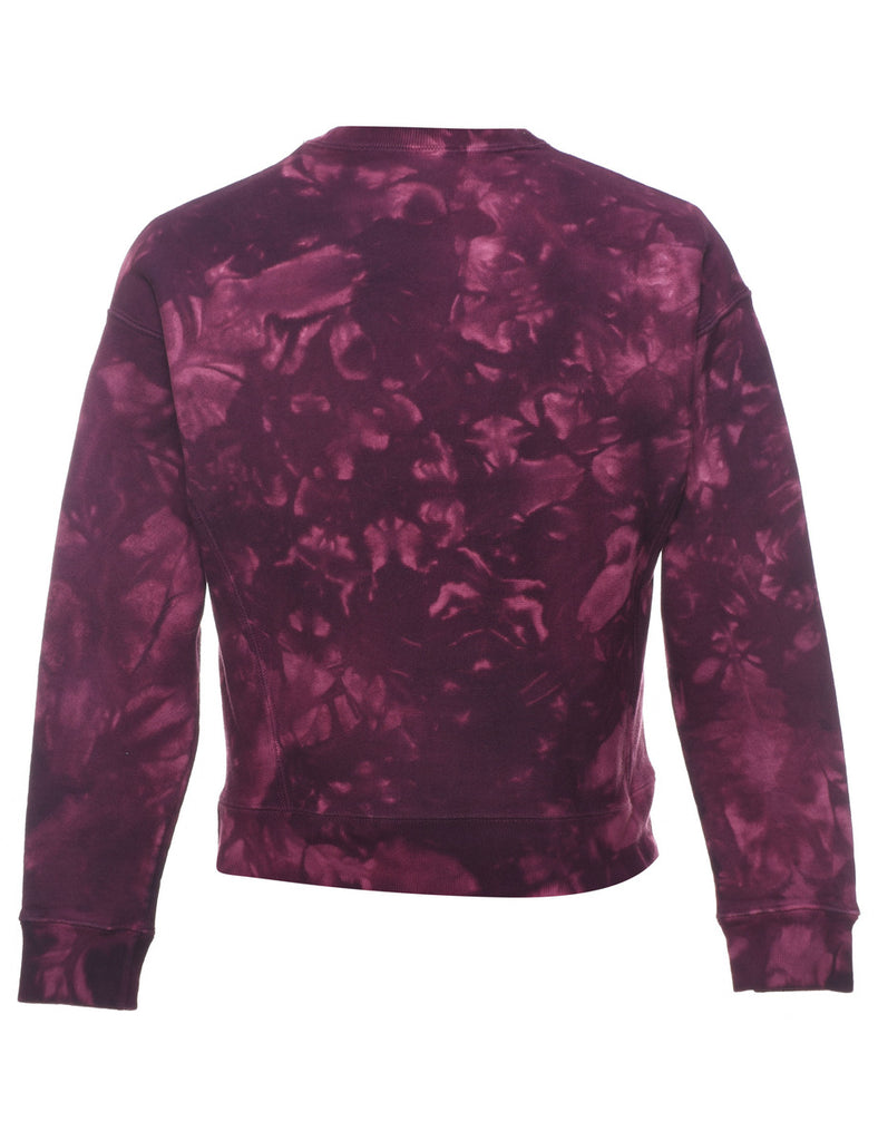 Champion Purple Tie-Dye Sweatshirt - XS