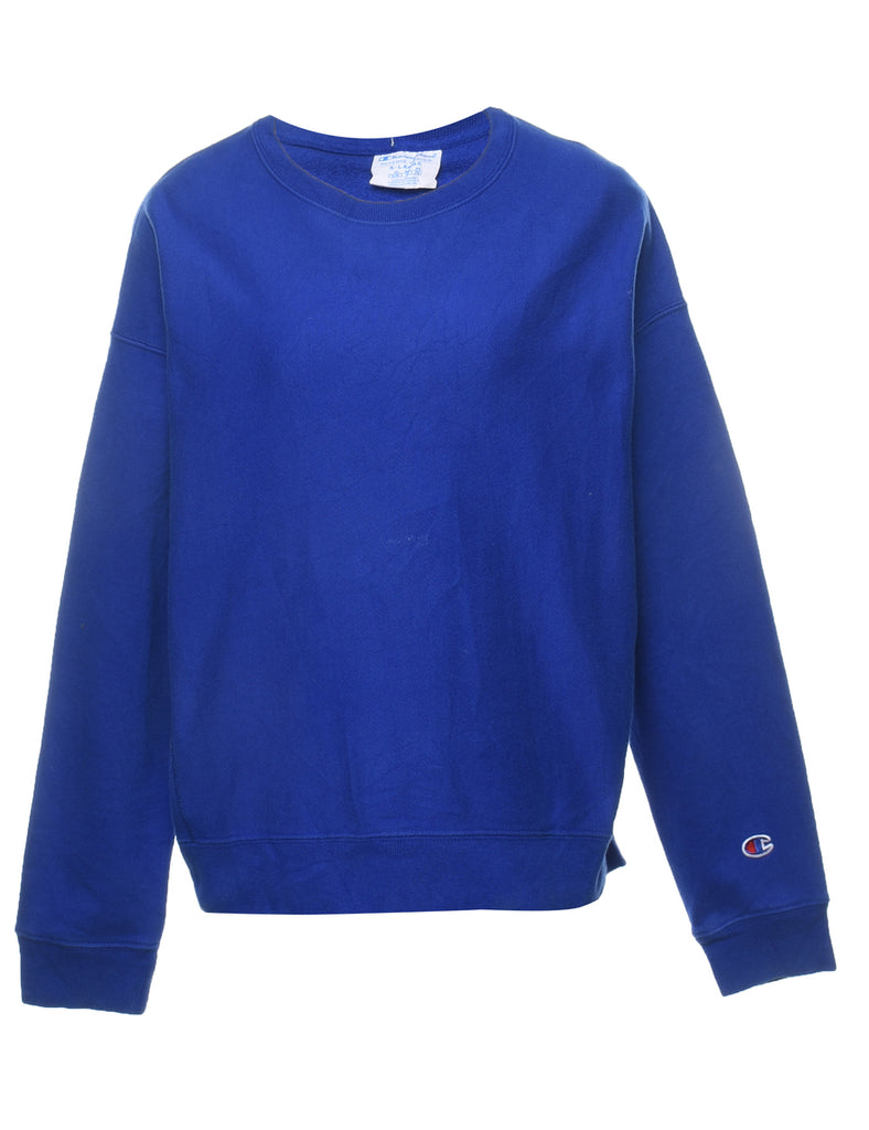 Champion Reverse Weave Blue Classic Sweatshirt - XL