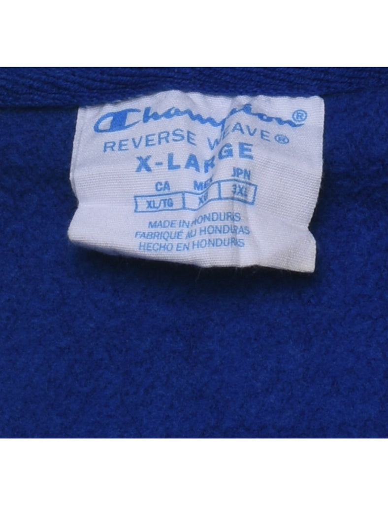 Champion Reverse Weave Blue Classic Sweatshirt - XL