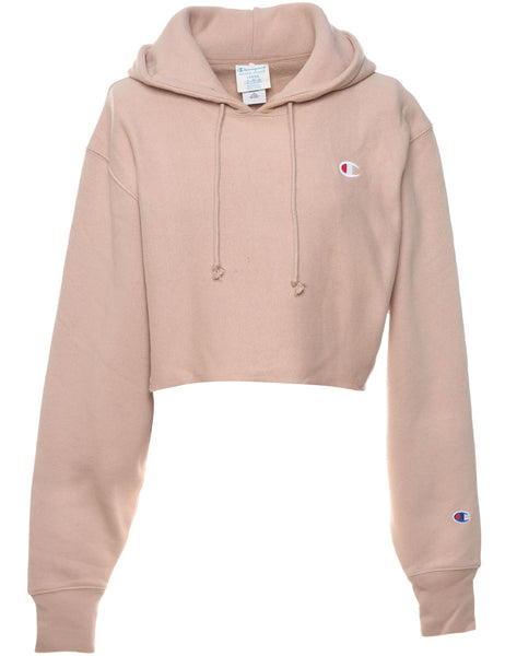 Champion Reverse Weave Peach Cropped Sweatshirt L