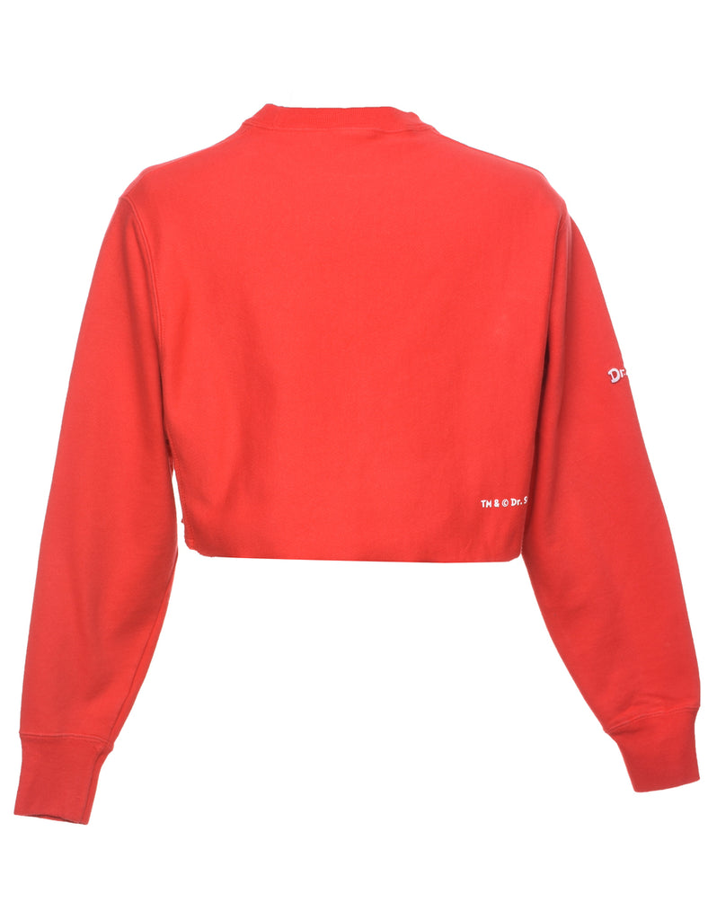 Champion Reverse Weave Printed Sweatshirt - M