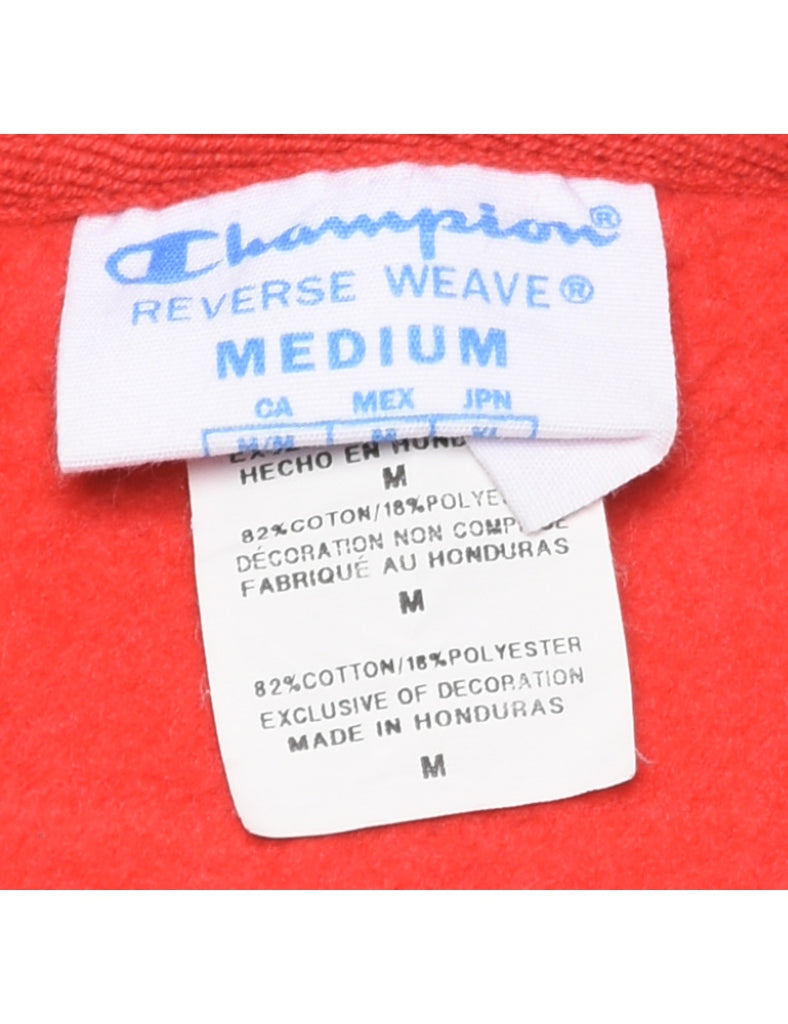 Champion Reverse Weave Printed Sweatshirt - M