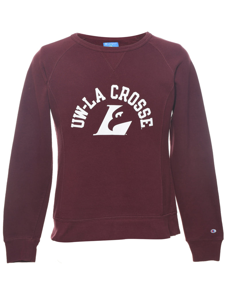 Champion Uw-La Crosse Printed Sweatshirt - L