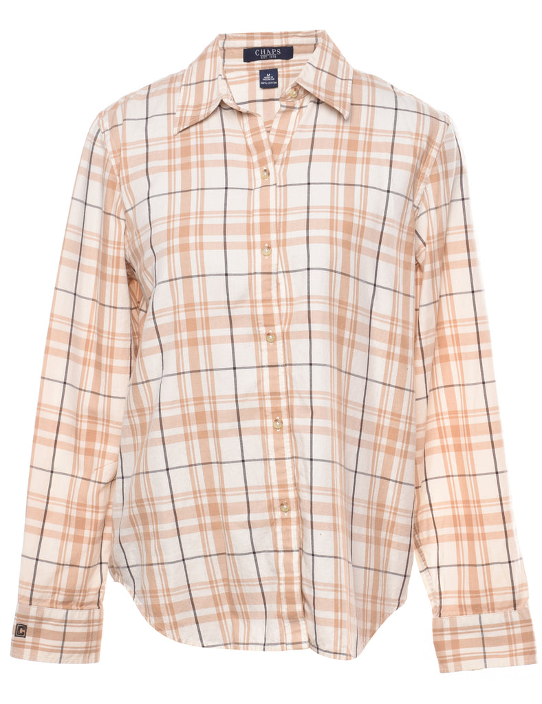 Chaps Checked Shirt - M