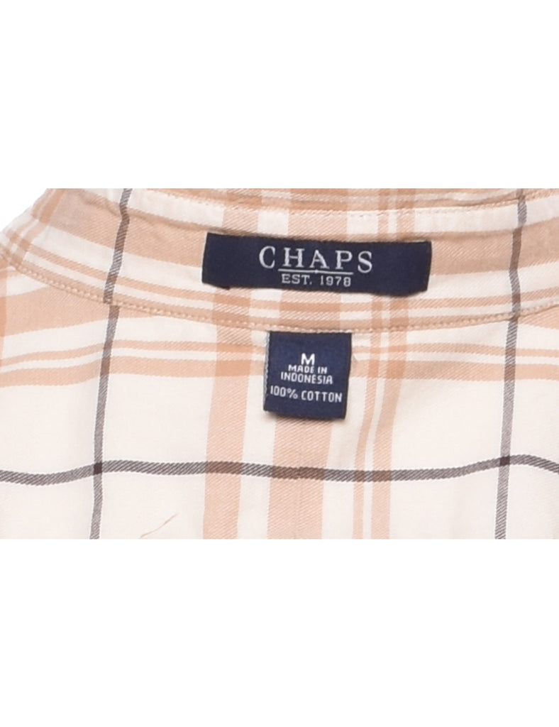 Chaps Checked Shirt - M