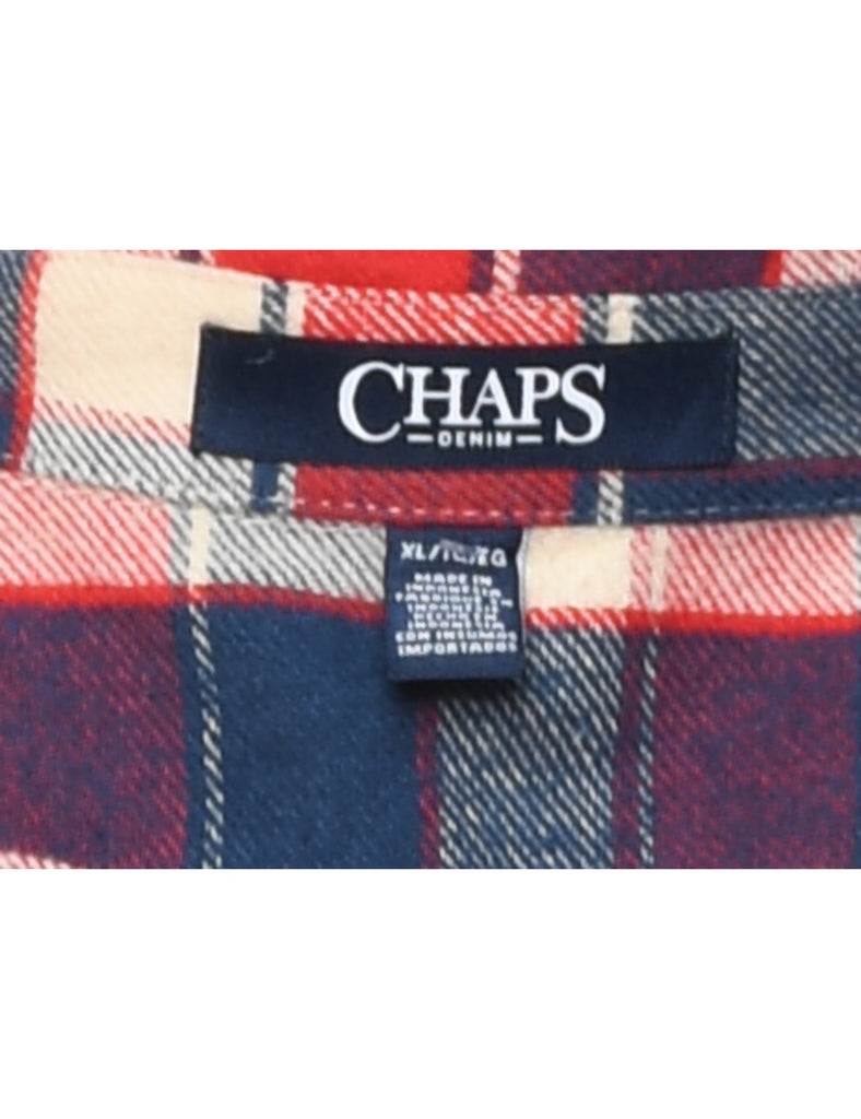 Chaps Checked Shirt - XL