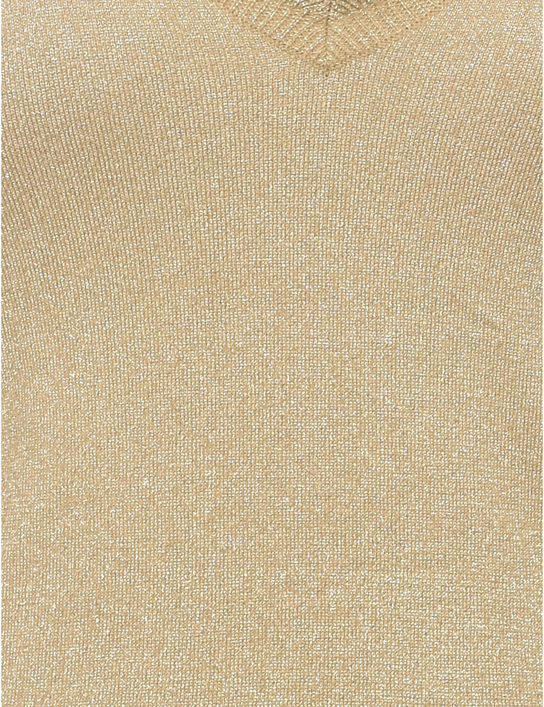 Chaps Lurex Thread Pattern Jumper - S
