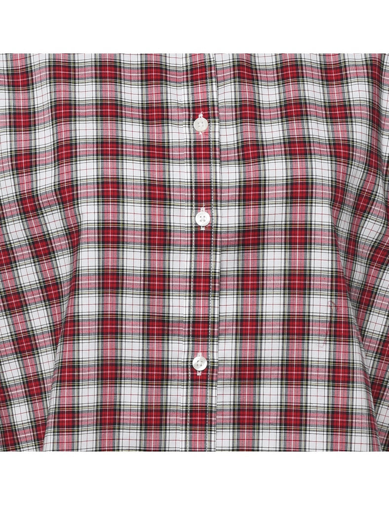 Chaps Plaid Shirt - M