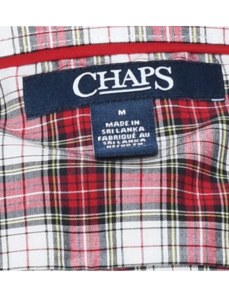 Chaps Plaid Shirt - M