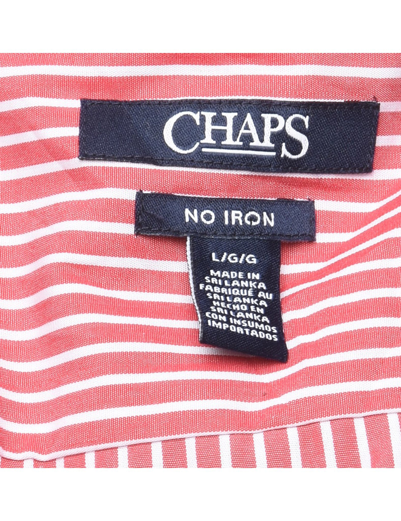 Chaps Striped Shirt - L