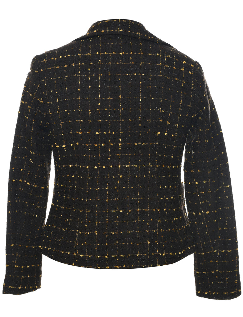 Checked Blazer - S