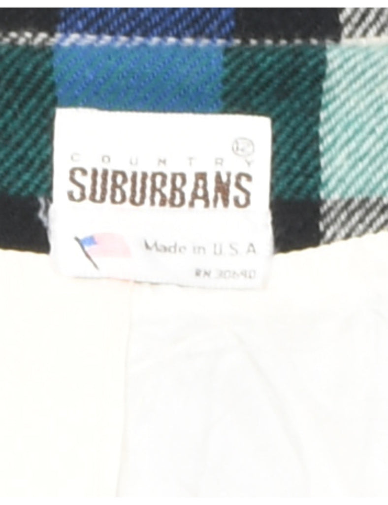 Checked Blazer - M