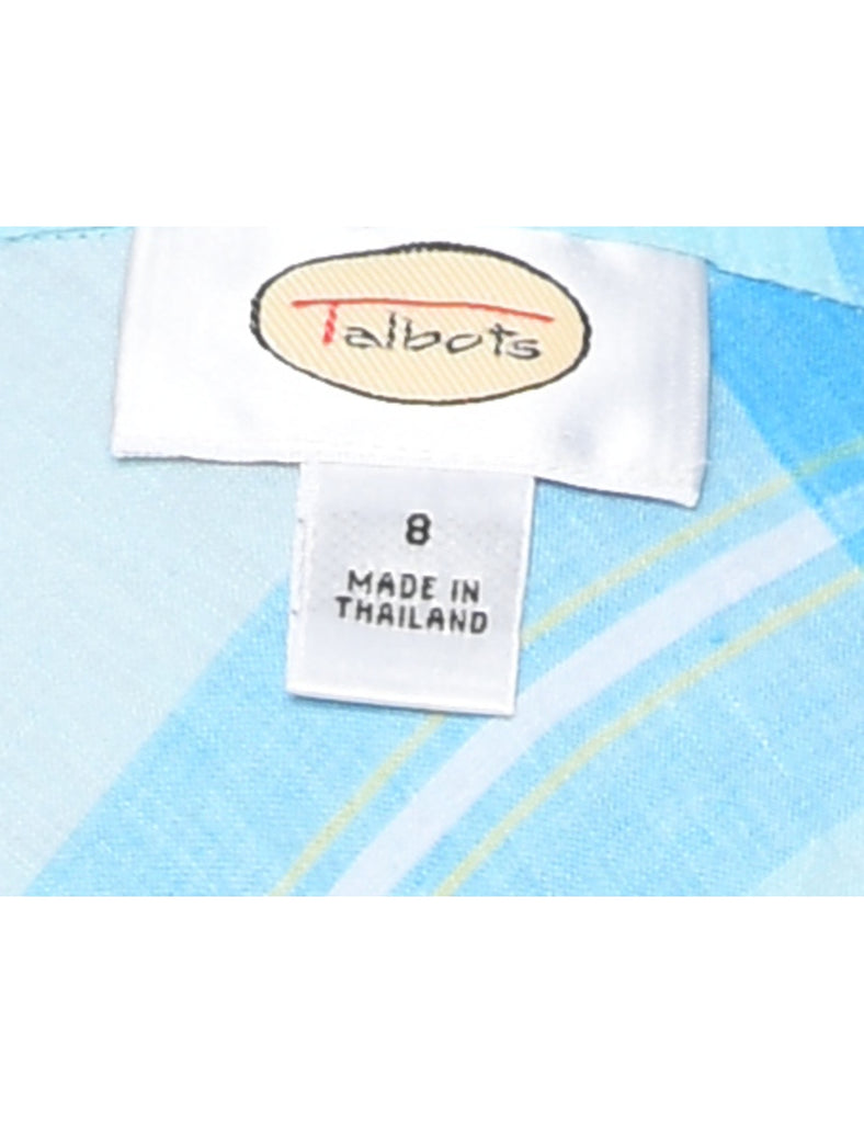 Checked Blue Shirt - M