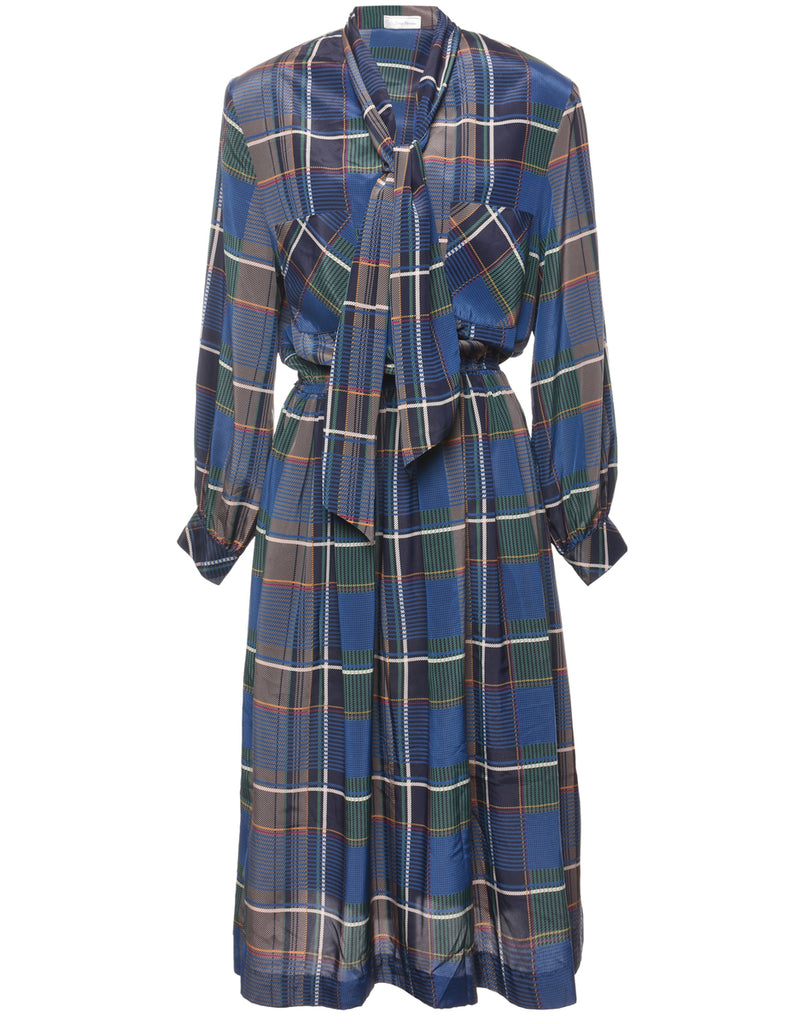 Checked Dress - L