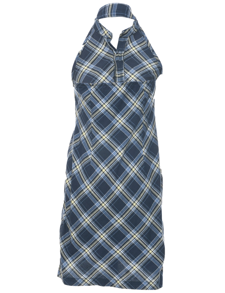 Checked Dress - S