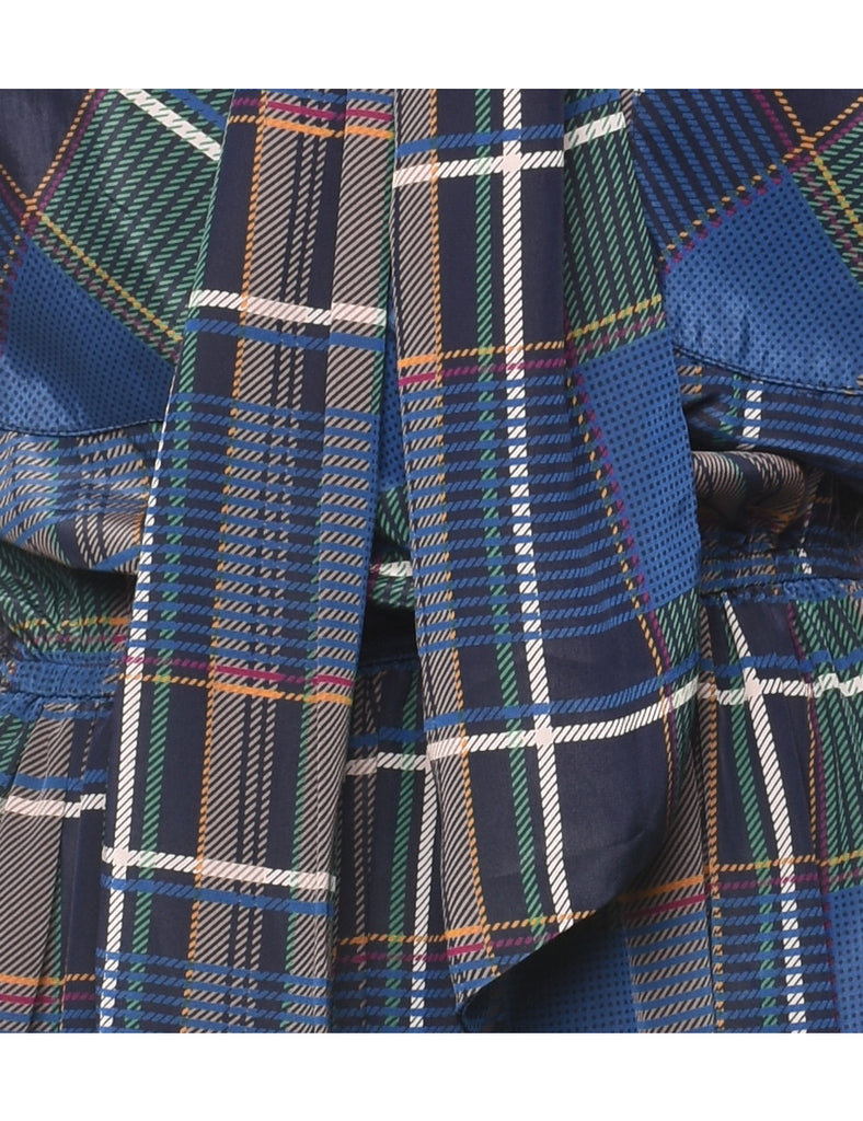 Checked Dress - L