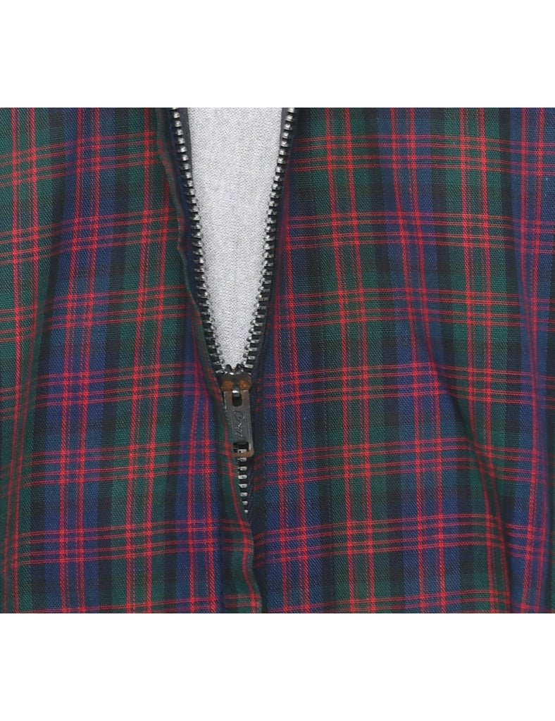 Checked Dress - S