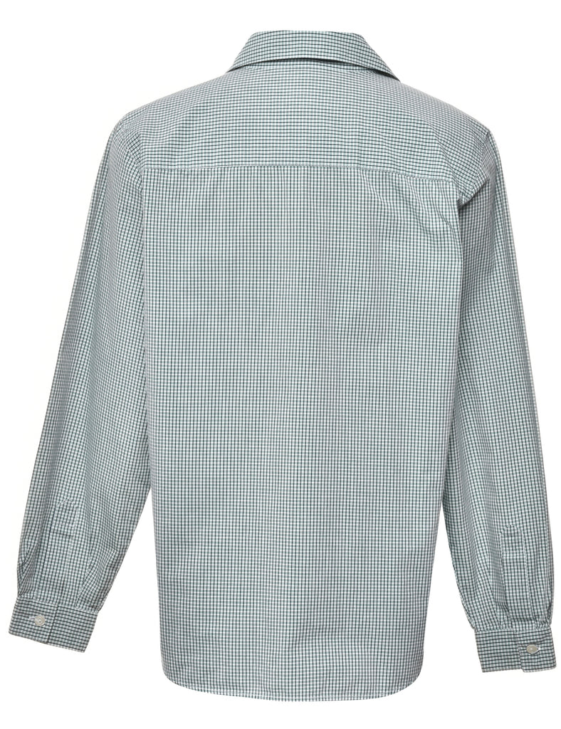 Checked Green Shirt - M