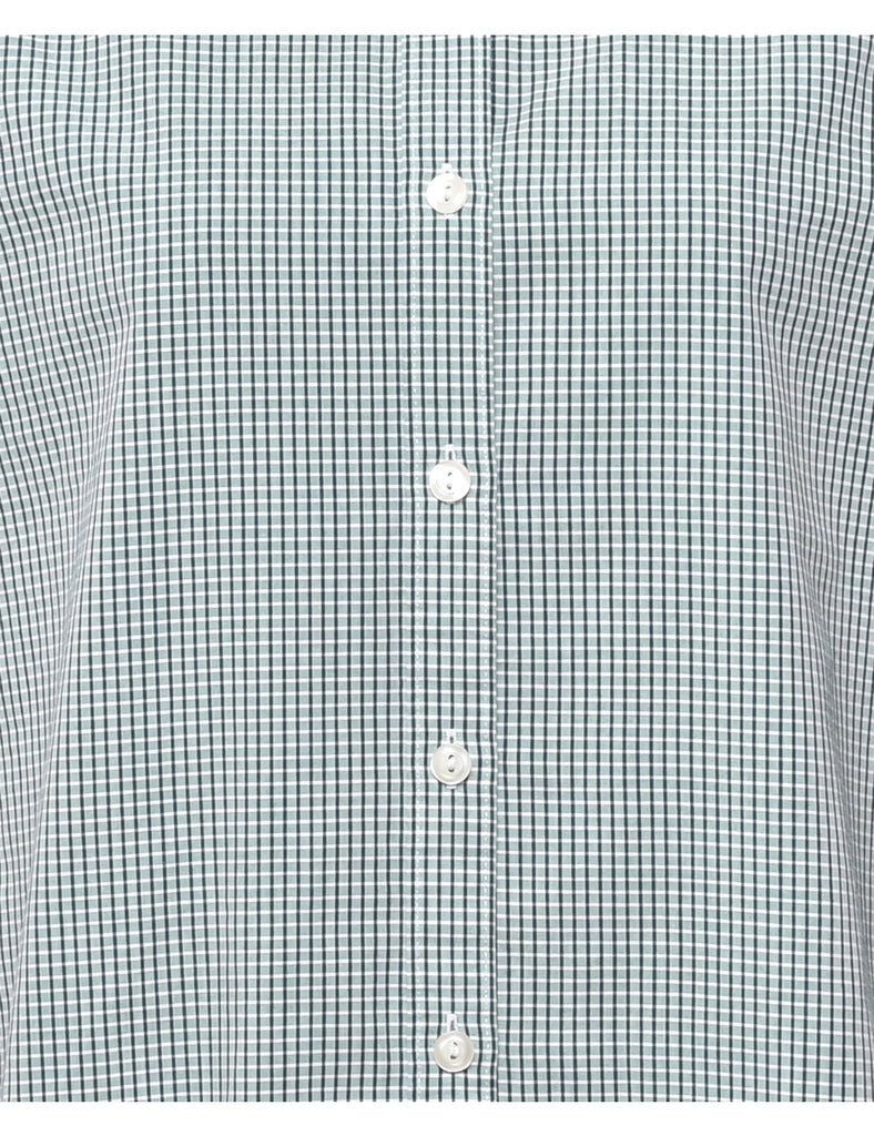 Checked Green Shirt - M