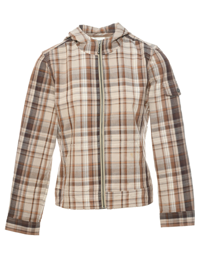 Checked Jacket - M