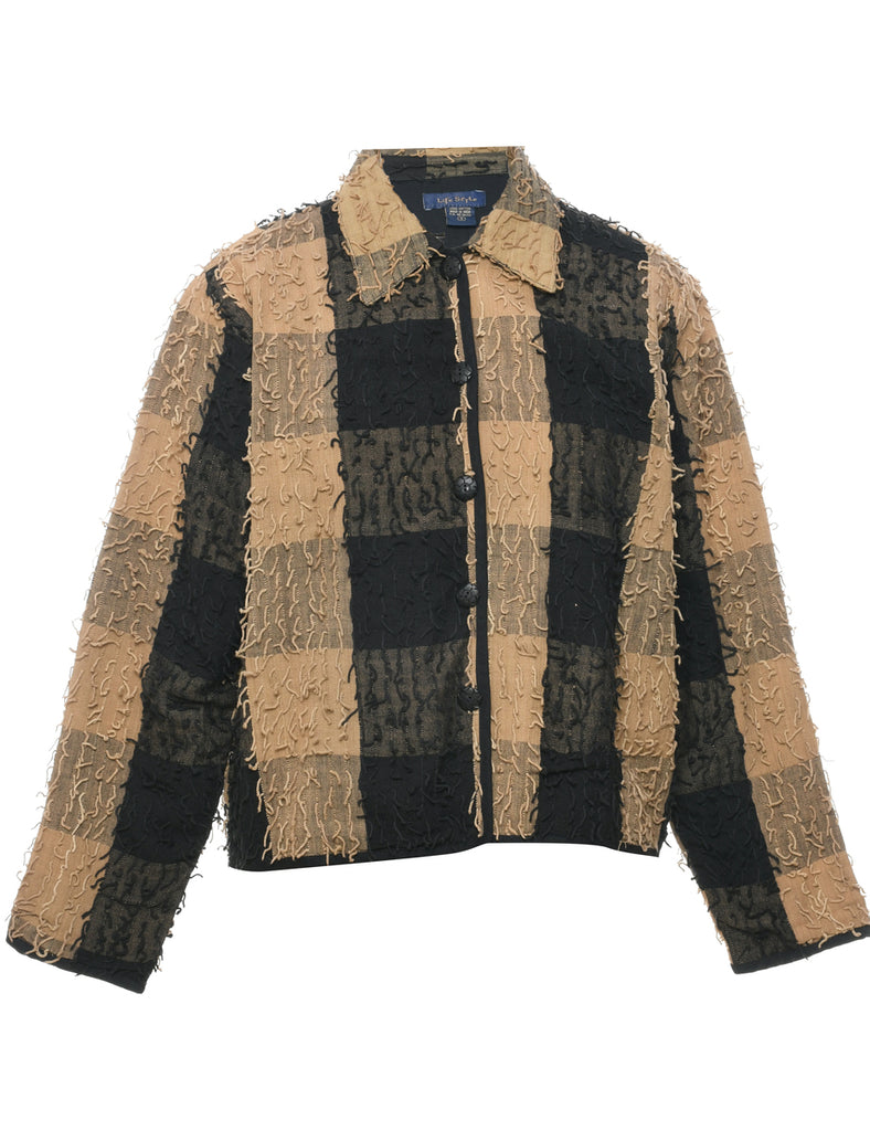 Checked Jacket - S