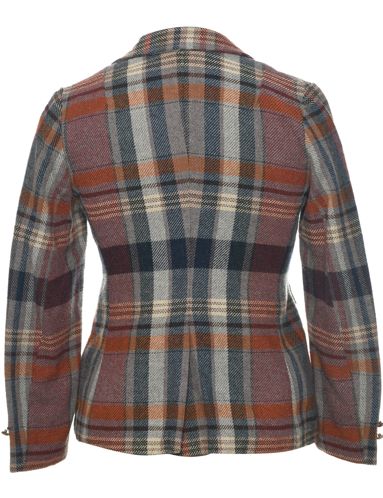 Checked Jacket - S