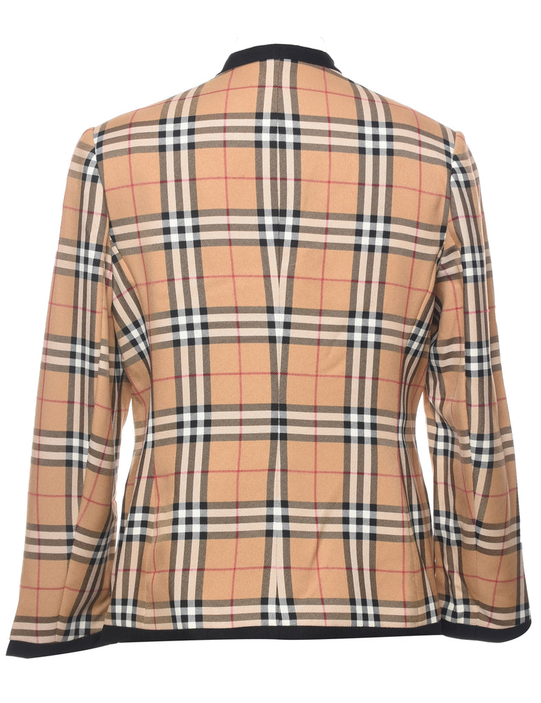 Checked Jacket - M