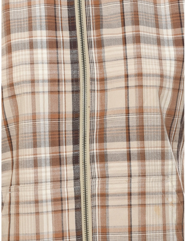 Checked Jacket - M