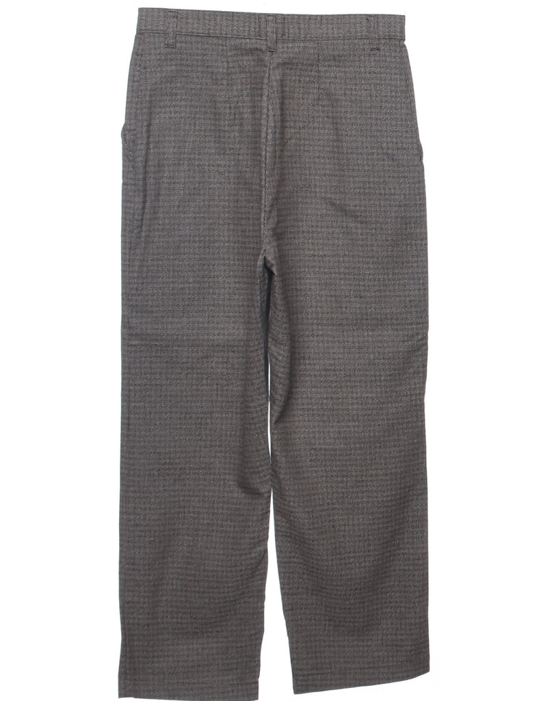 Checked Pattern Trousers - W31 L28