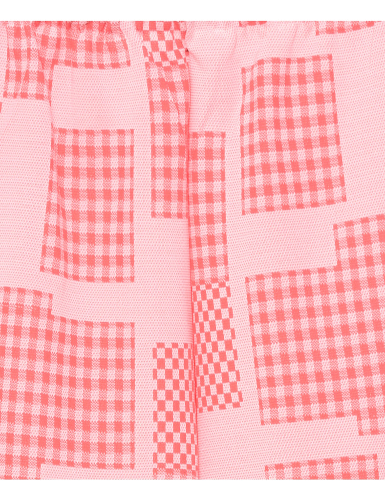 Checked Pattern Trousers - W26 L28