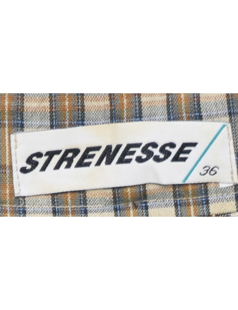 Checked Pattern Trousers - W28 L32