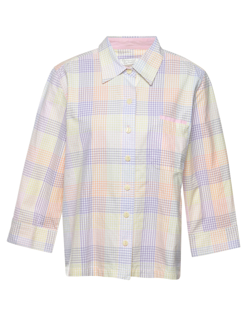 Checked Shirt - L