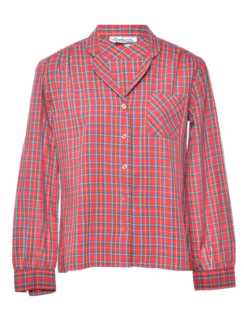 Checked Shirt - M