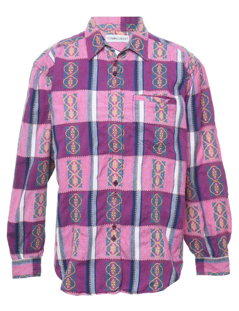 Checked Shirt - L
