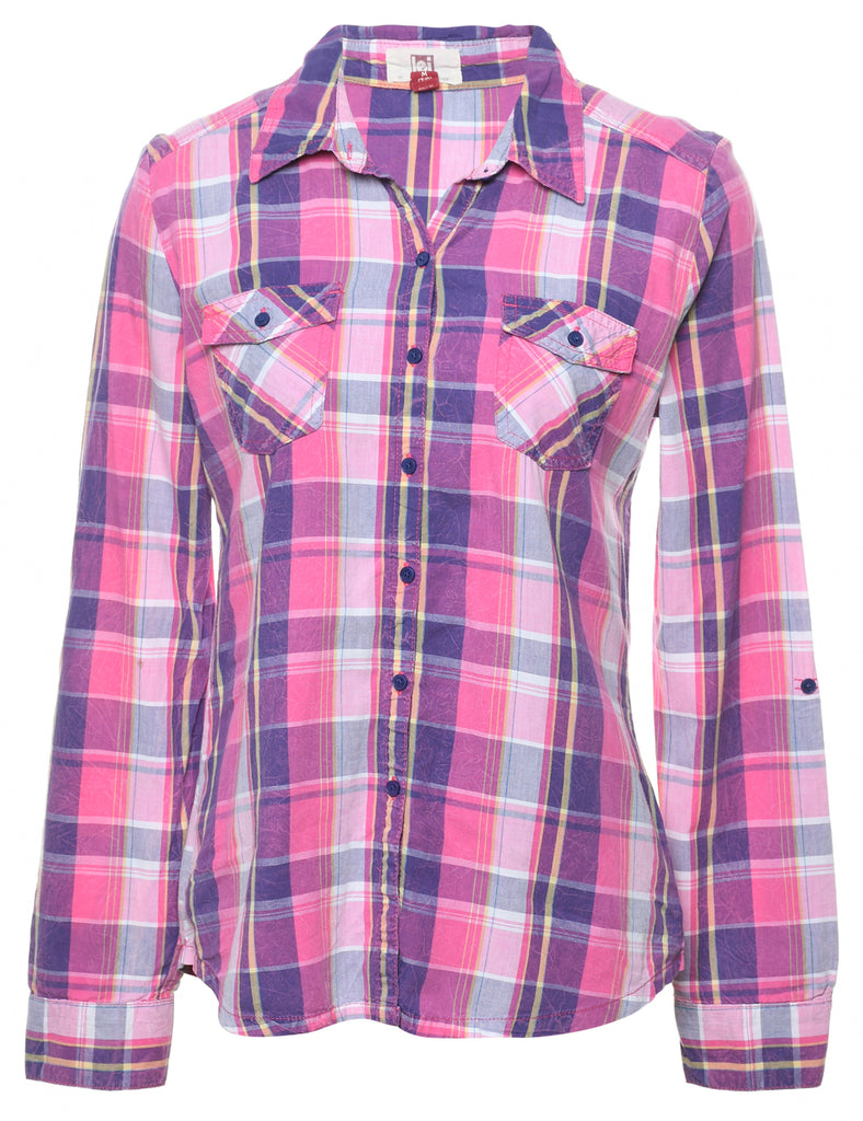 Checked Shirt - M