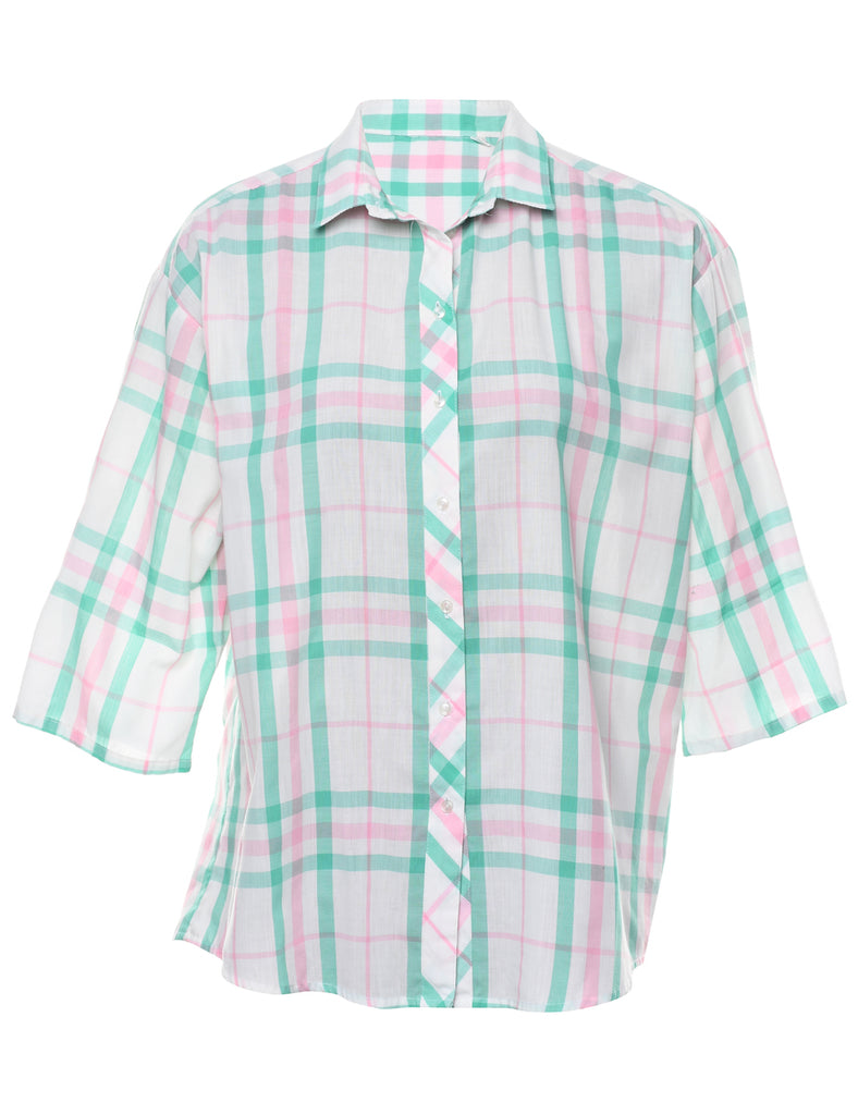 Checked Shirt - L