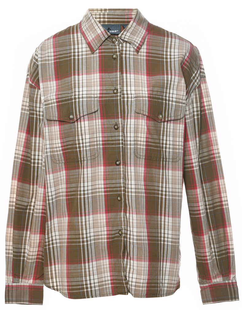 Checked Shirt - L