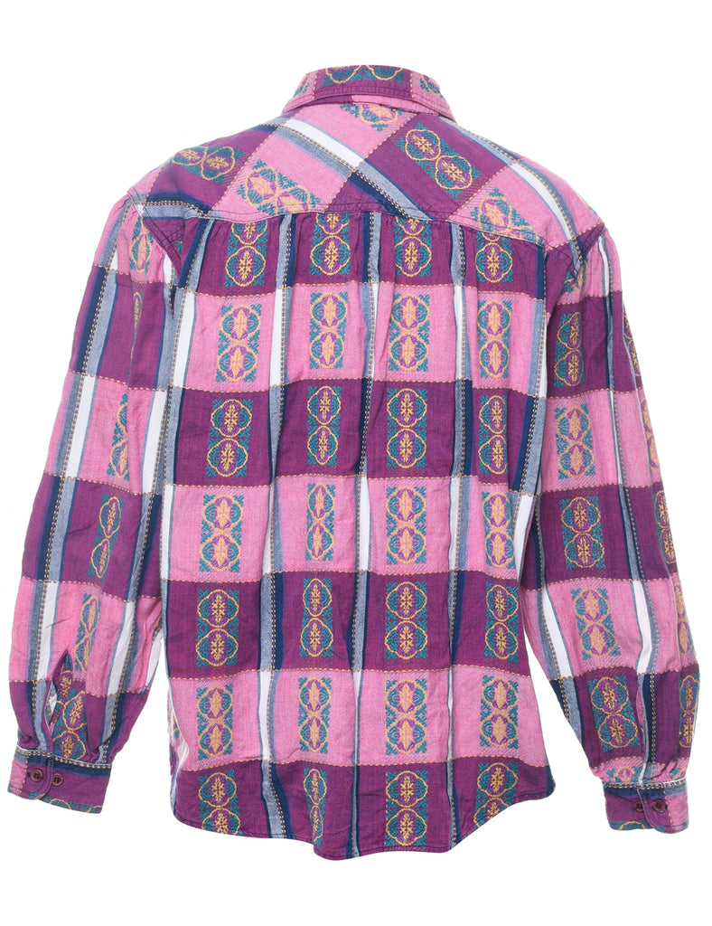 Checked Shirt - L