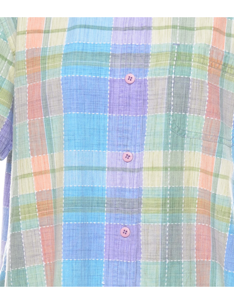 Checked Shirt - L