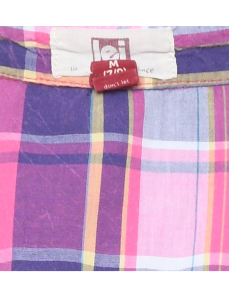 Checked Shirt - M